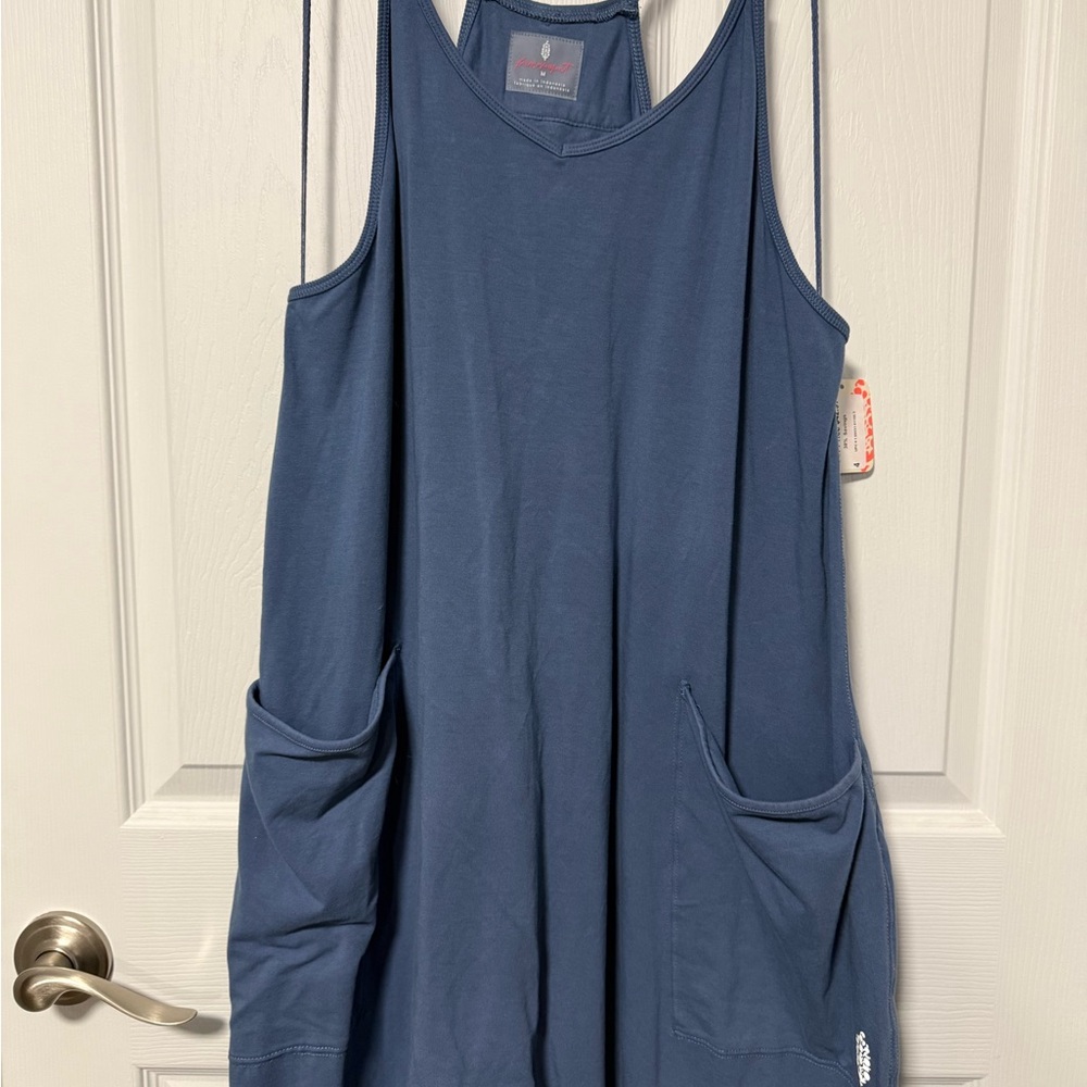 Free People Movement Hot Shot Onesie - blue indigo